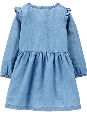 Denim Shirt Dress