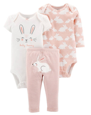 3-Piece Bunny Little Character Set