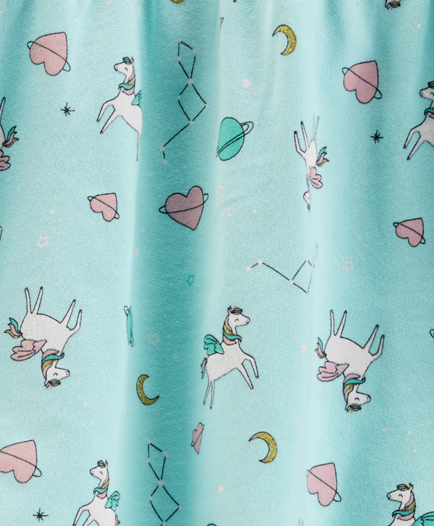 2-Piece Unicorn Top & Legging Set