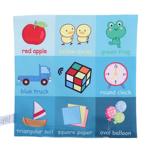 Kids Learning Educational Newspaper Cloth Book Baby Toys For Newborn Soft Cloth Book 0-12 Months Baby Puzzle Teaching Aids