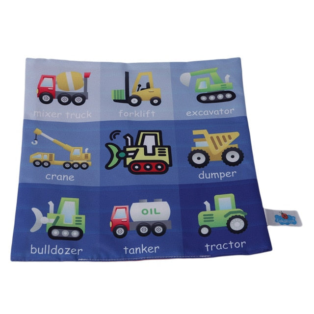 Kids Learning Educational Newspaper Cloth Book Baby Toys For Newborn Soft Cloth Book 0-12 Months Baby Puzzle Teaching Aids